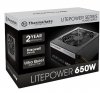Thermaltake Litepower II Black 650W (Active PFC, 2xPEG, 120mm, Single Rail)